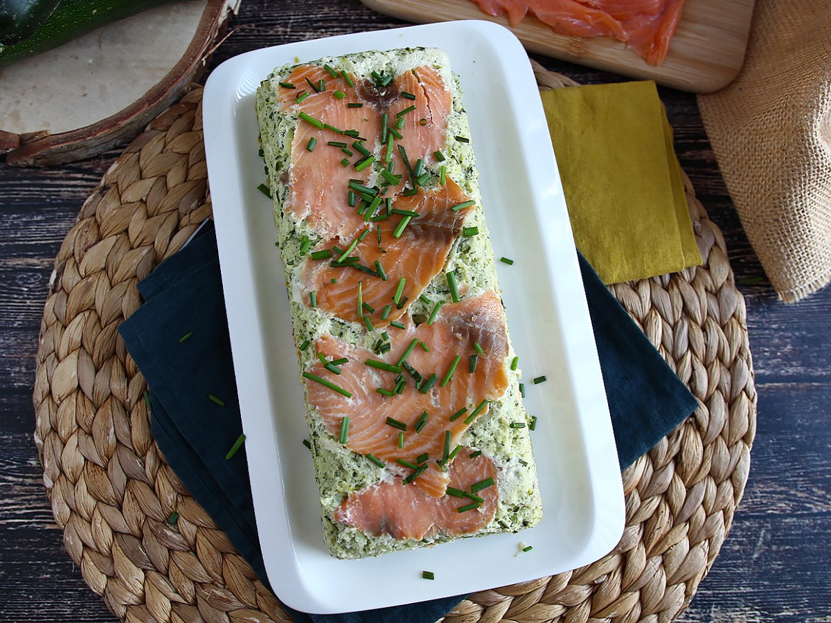 Terrine de courgette et saumon fumé Recette Ptitchef