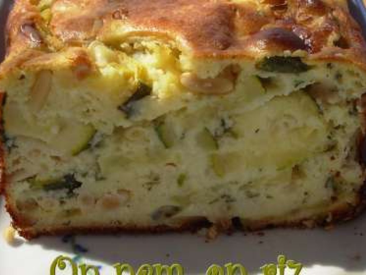 Terrine de courgettes à la brousse et aux pignons de pin Recette Ptitchef