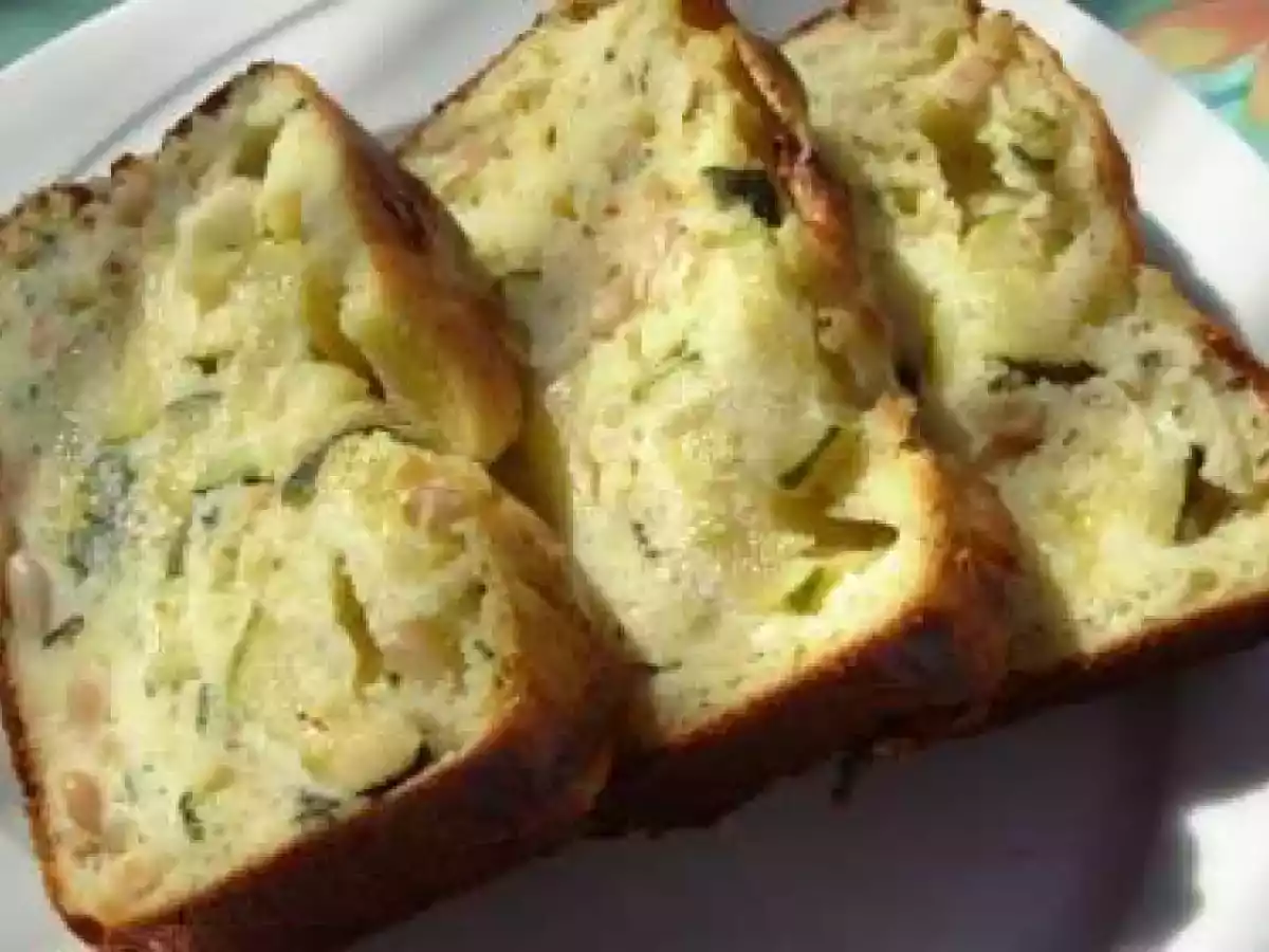 Terrine de courgettes à la brousse et aux pignons de pin - photo 3