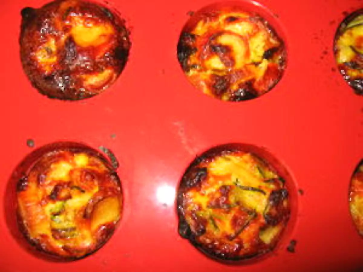 Terrine de courgettes au surimi et petits muffins pour l'apéro - photo 3