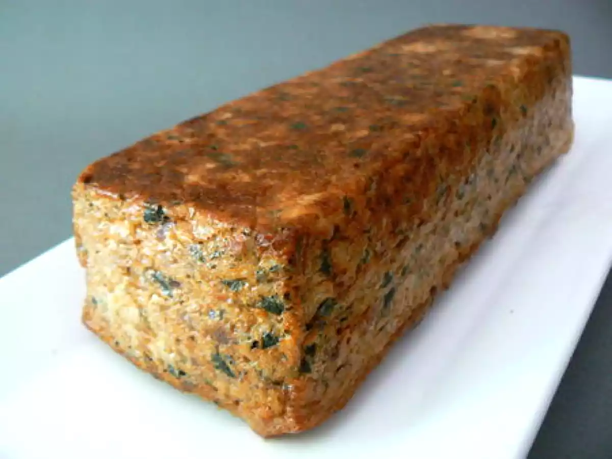 Terrine de courgettes aux tomates confites