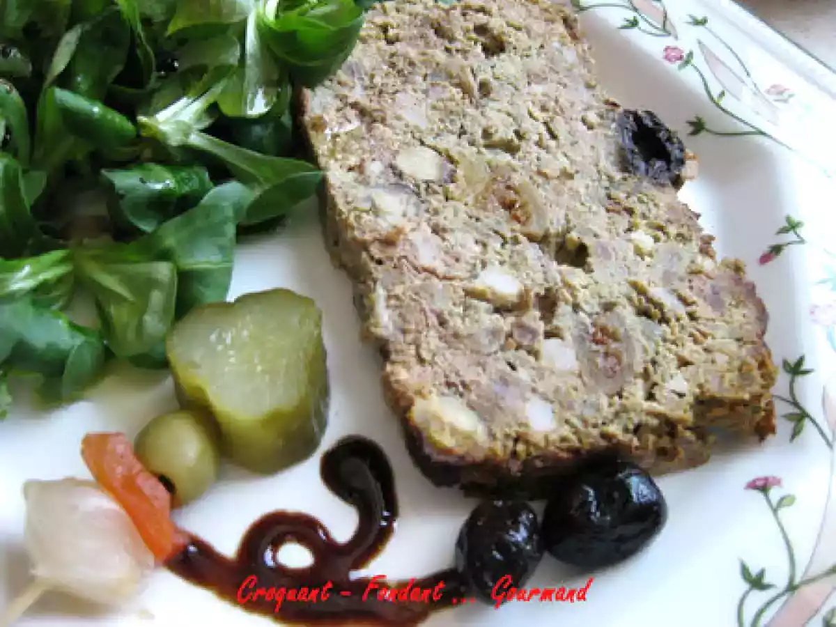 TERRINE de FOIES de VOLAILLE aux FIGUES - photo 3