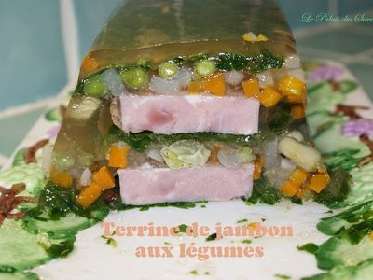 Terrine de jambon aux légumes Recette Ptitchef