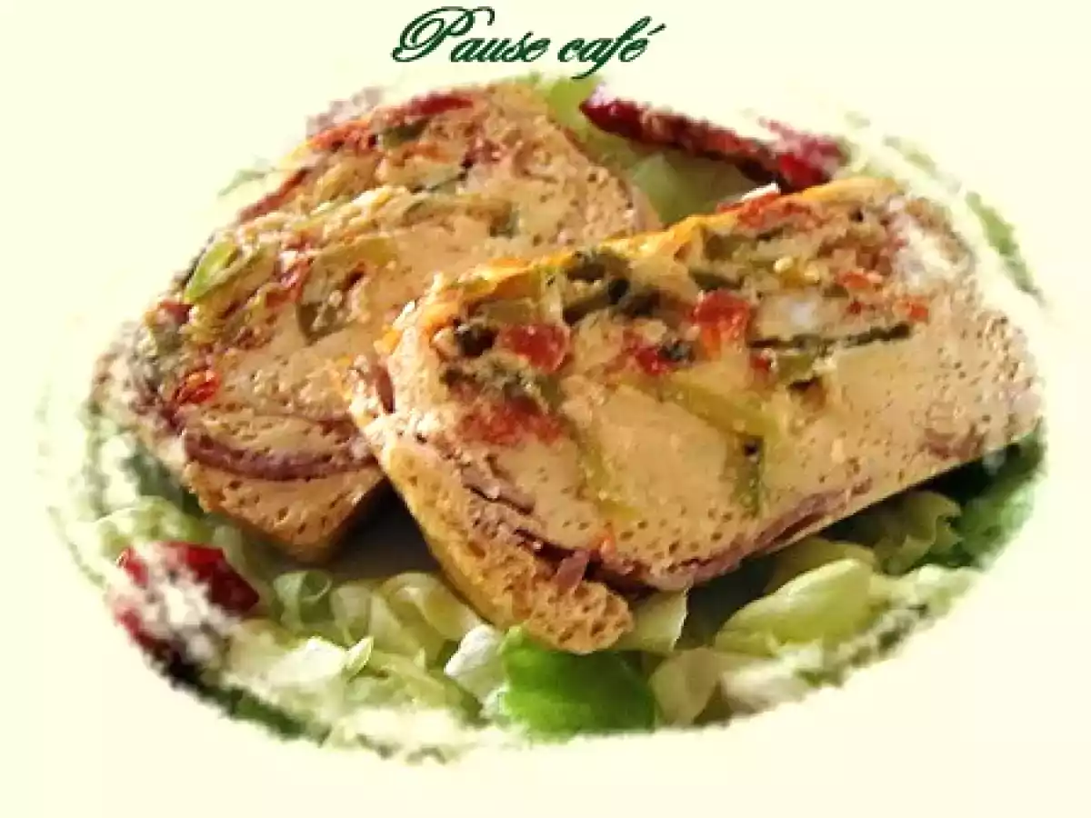 Terrine de jambon de bayonne à la basquaise
