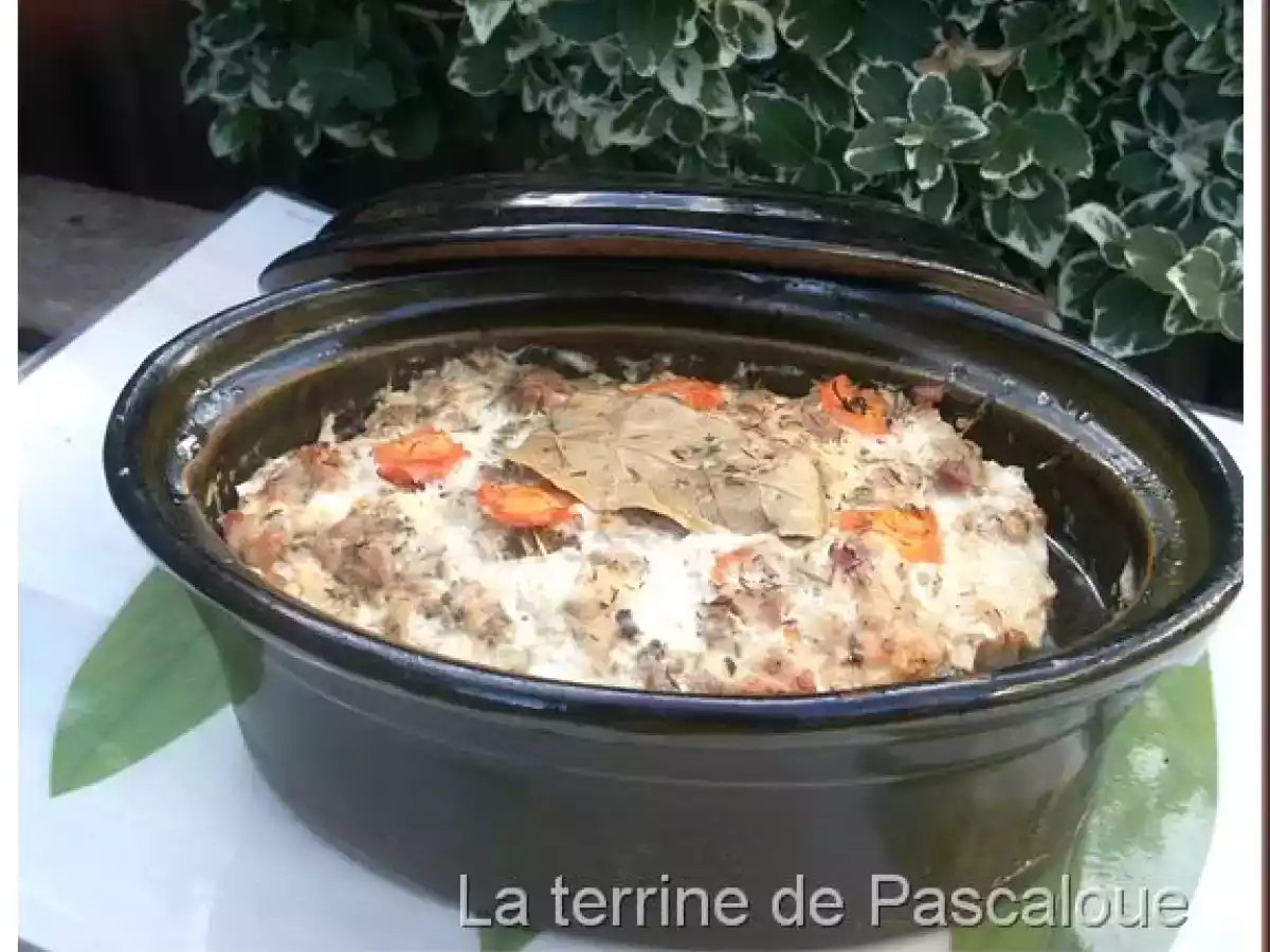 Terrine de lapin d'automne