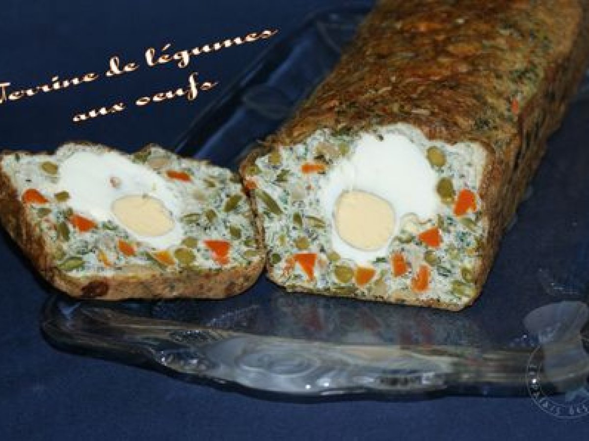 Terrine de légumes aux oeufs, Recette Ptitchef