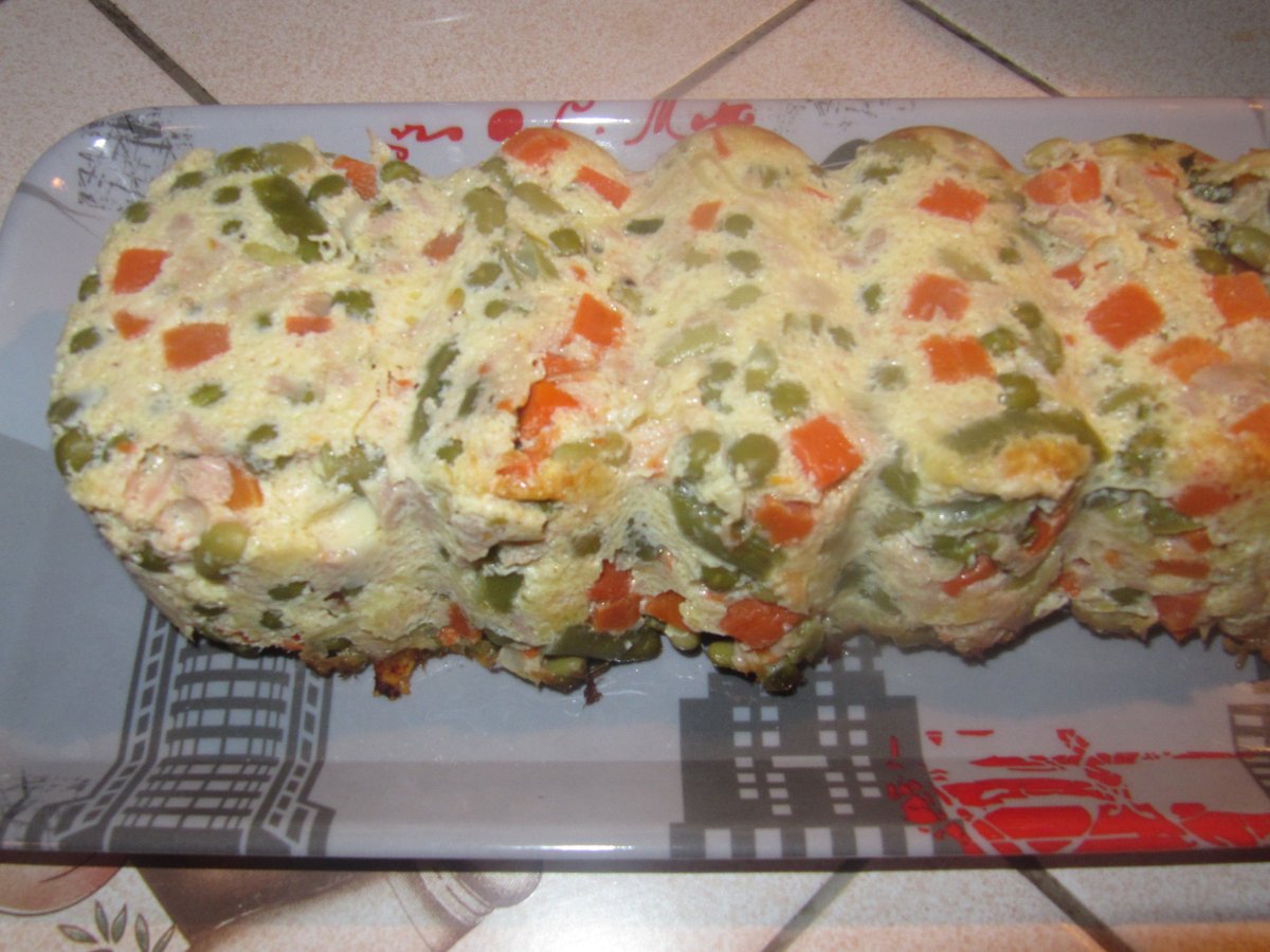 Recette de terrine de macédoine aux légumes variés