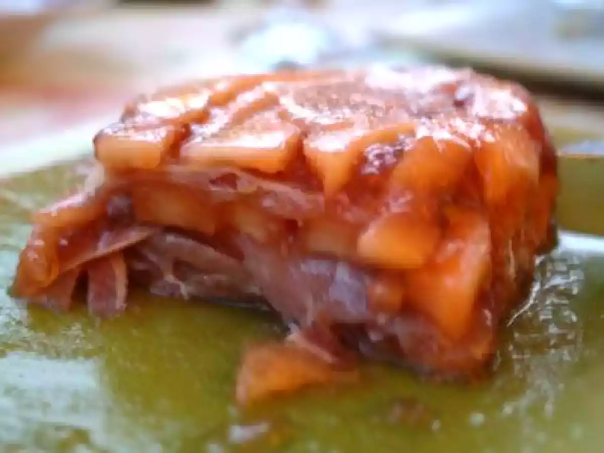 Terrine de Melon et Serrano en gelée de porto - photo 2