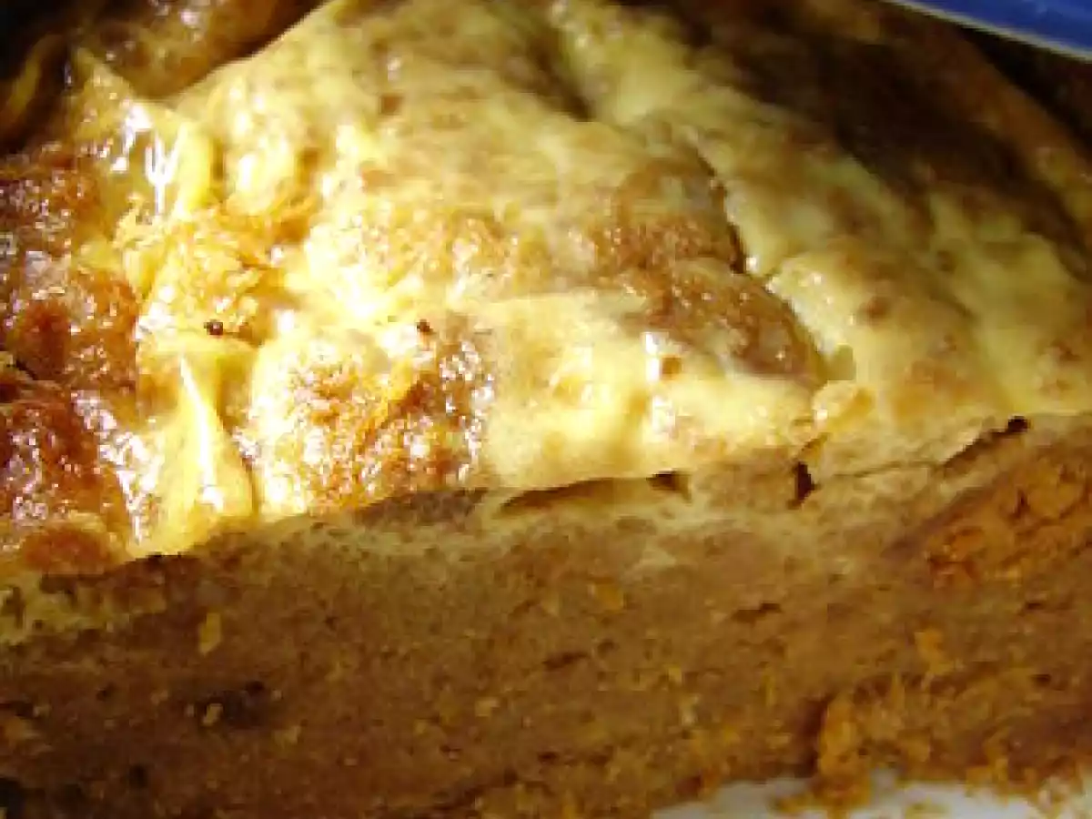 Terrine de pain perdu au pain d'épices.