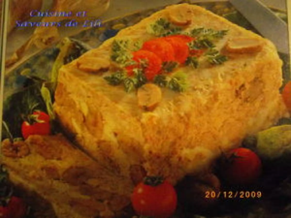 Terrine de pintade aux marrons