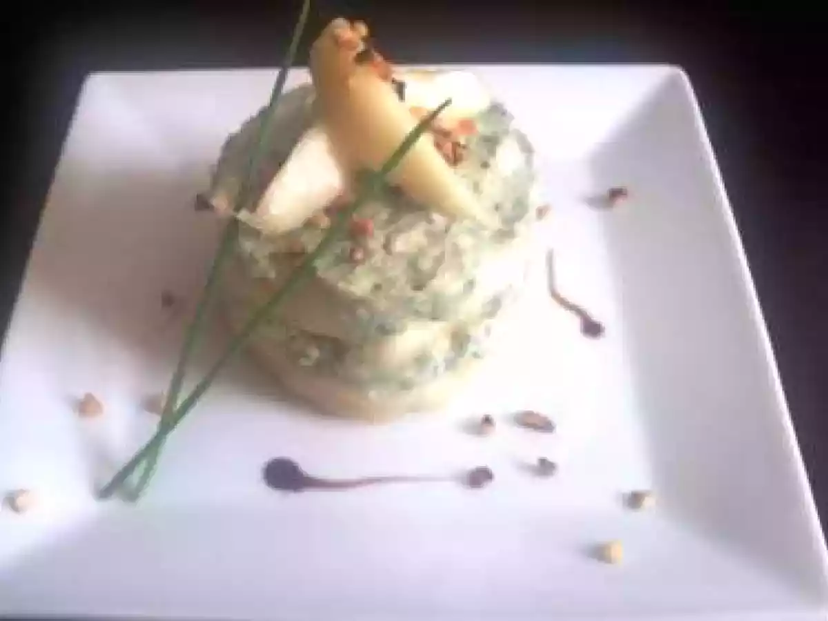 Terrine de poires au roquefort