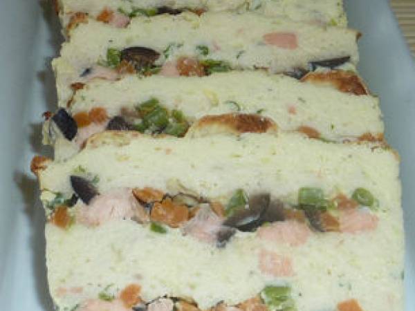 Terrine de poisson aux petits légumes