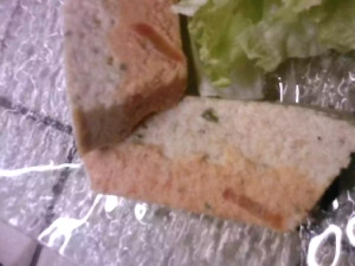 Terrine de poisson et carottes