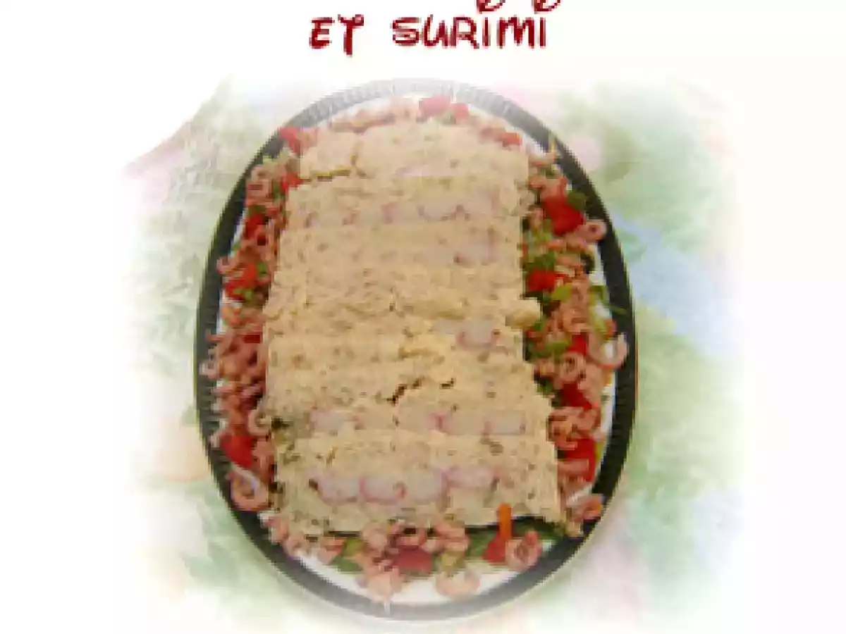 Terrine de poisson et surimi