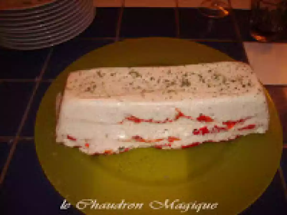Terrine de poivrons au mascarpone et à la fêta. - photo 2