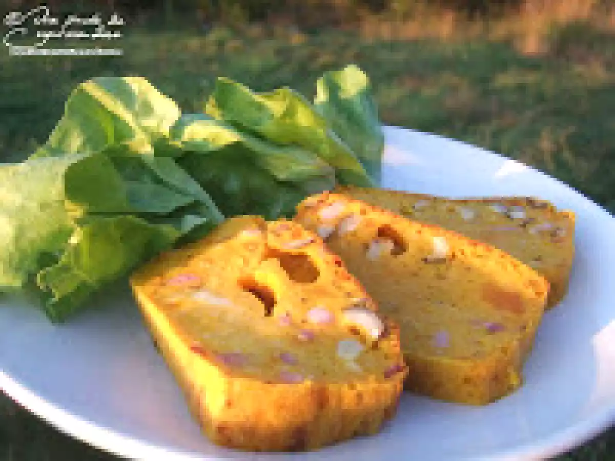 Terrine de potiron aux lardons et noisettes - photo 2