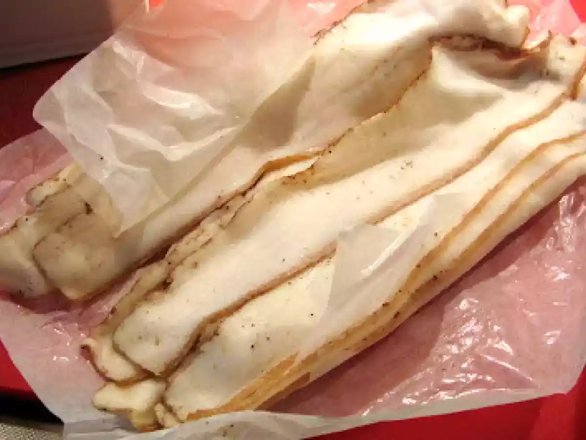 Terrine de sanglier au lardo di Colonnata - Wildschweinterrine mit Lardo di Colonnata - photo 3