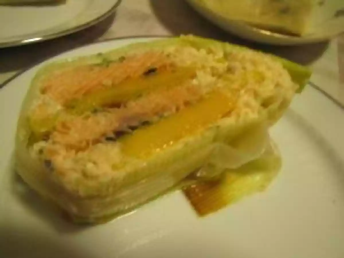 Terrine de saumon à la mangue et au gingembre - photo 2