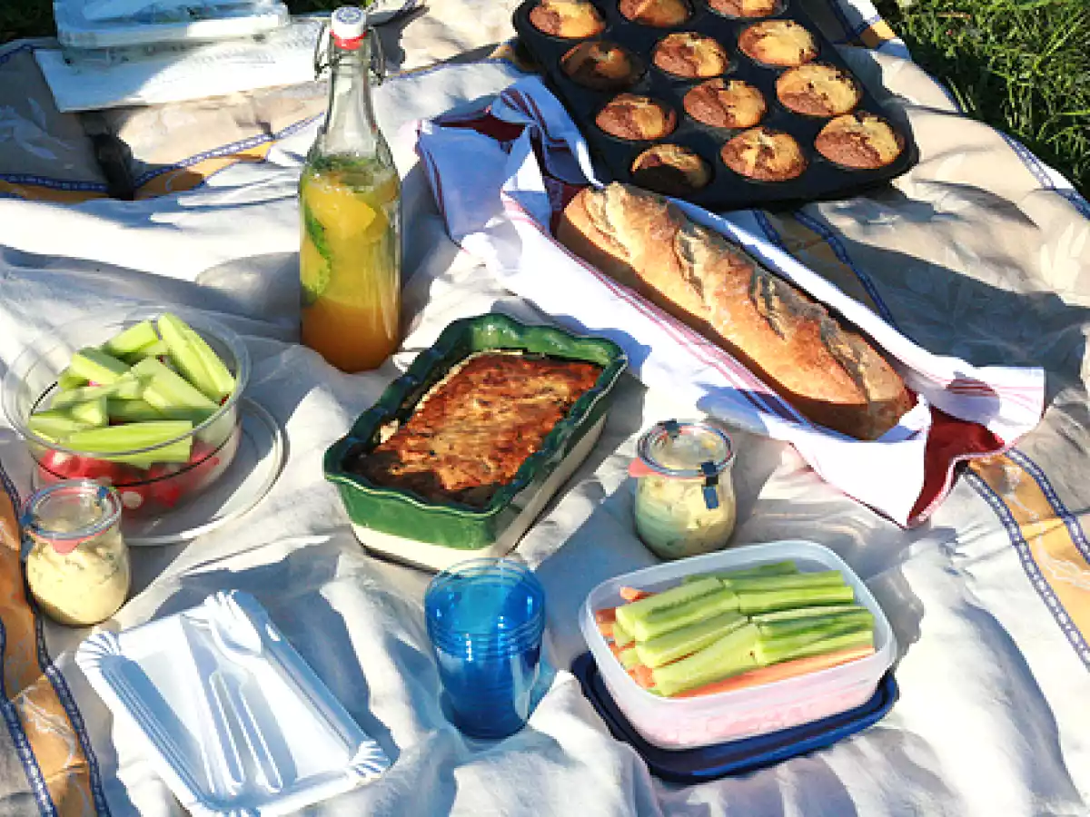Terrine de saumon au poireau & pique-nique d'un soir au Jardin anglais - photo 2