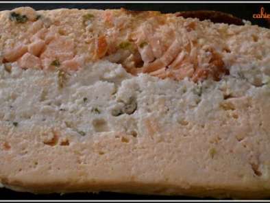 Terrine de saumon aux agrumes-merluchon à la mélisse-sauce asiatique au pestou - photo 2
