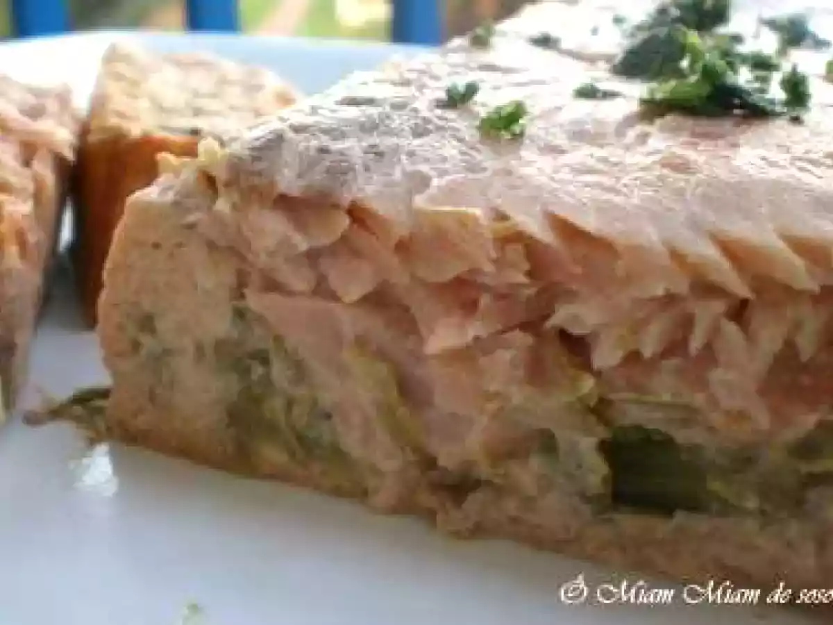 TERRINE DE SAUMON AUX ASPERGES - photo 2