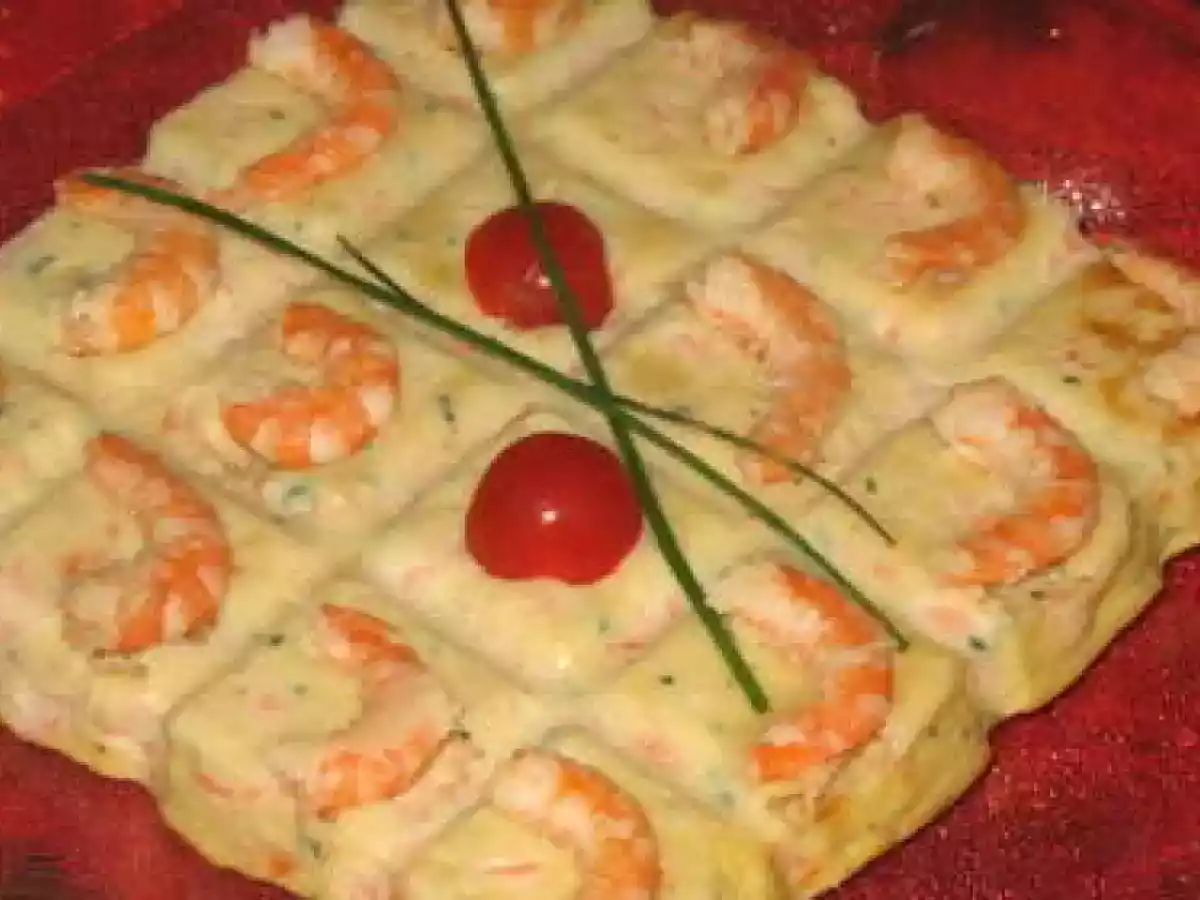 Terrine de saumon aux crevettes roses