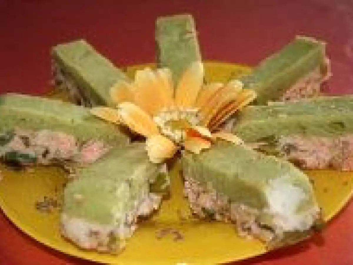 Terrine de Saumon aux Poireaux