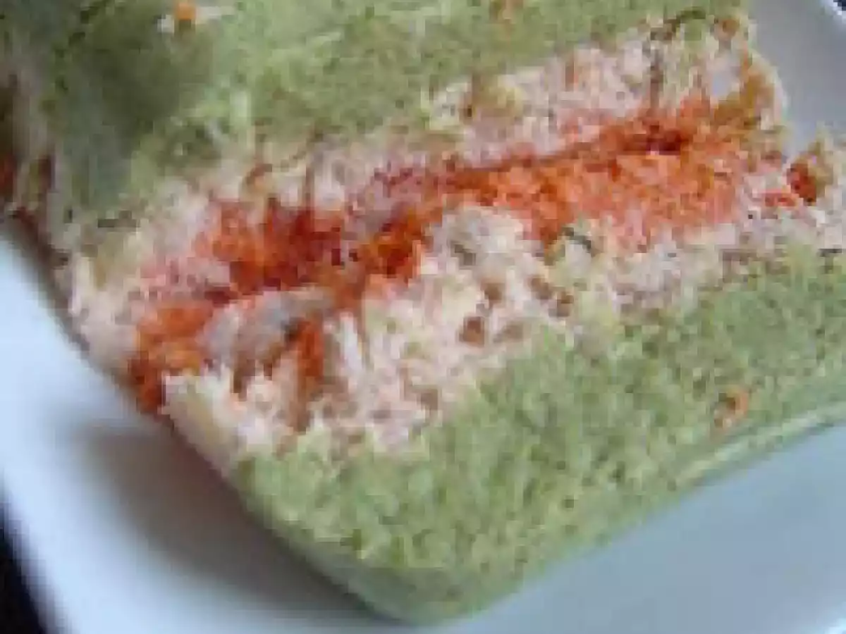 Terrine de saumon aux trois légumes