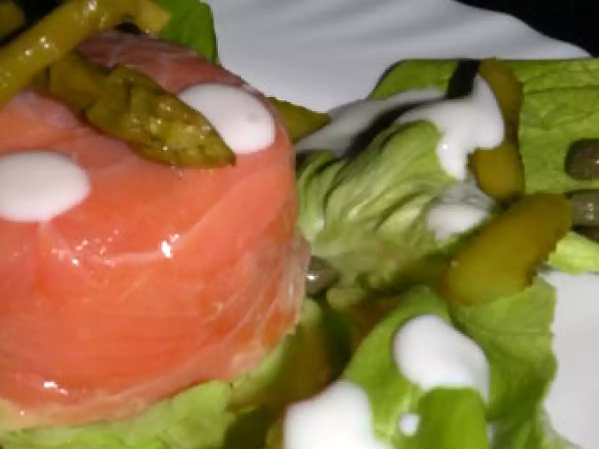 Terrine de saumon fumé aux asperges - photo 2