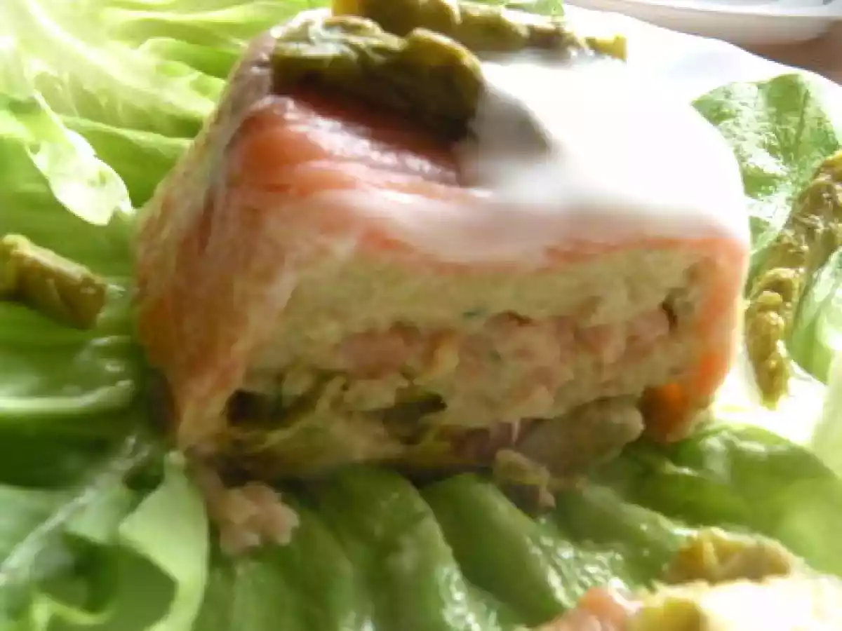 Terrine de saumon fumé aux asperges - photo 3