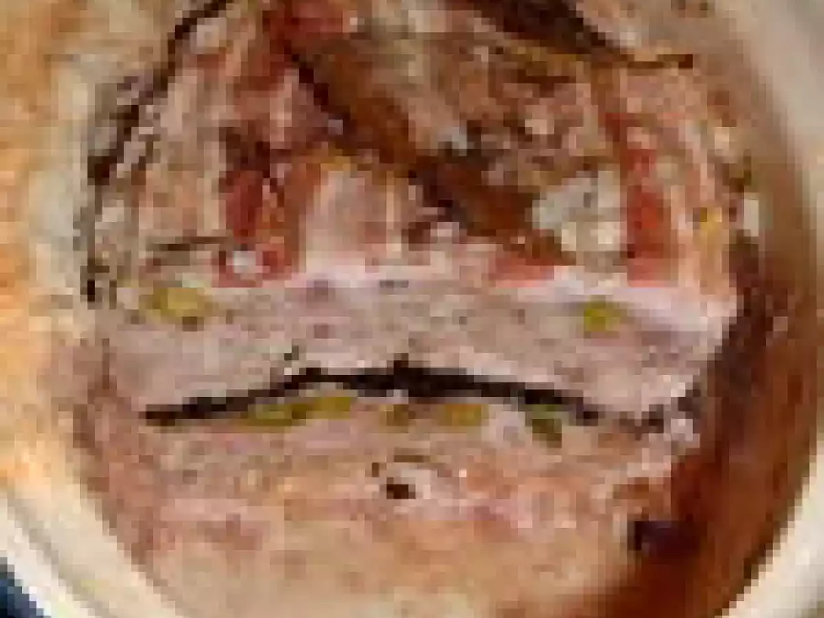 Terrine de veau et de poulet aux trompettes de la mort - photo 3