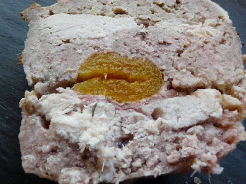 Terrine facile et rapide de porc et poulet aux abricots secs
