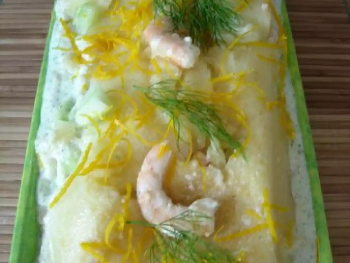 Terrine Fraîcheur Crevettes et Concombre