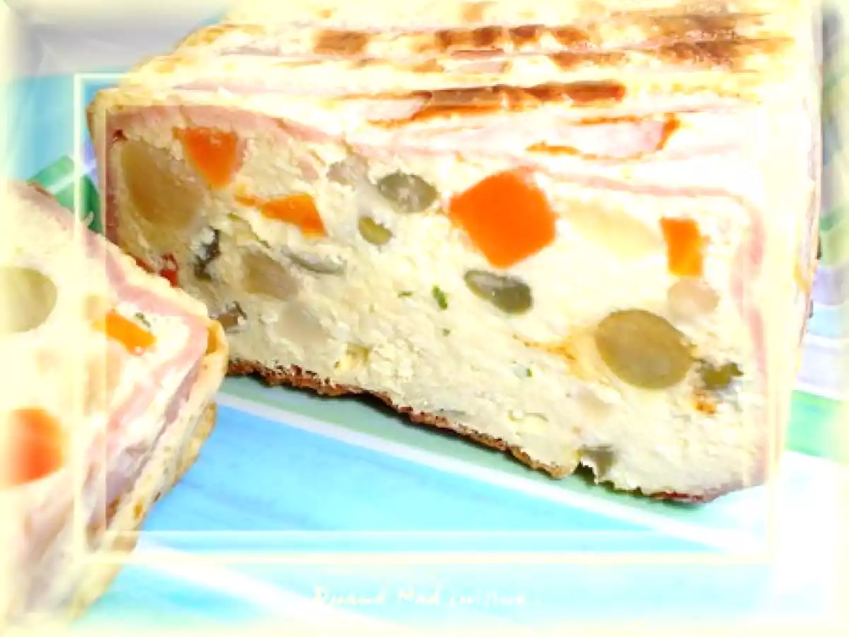 Terrine légère macédoine-jambon