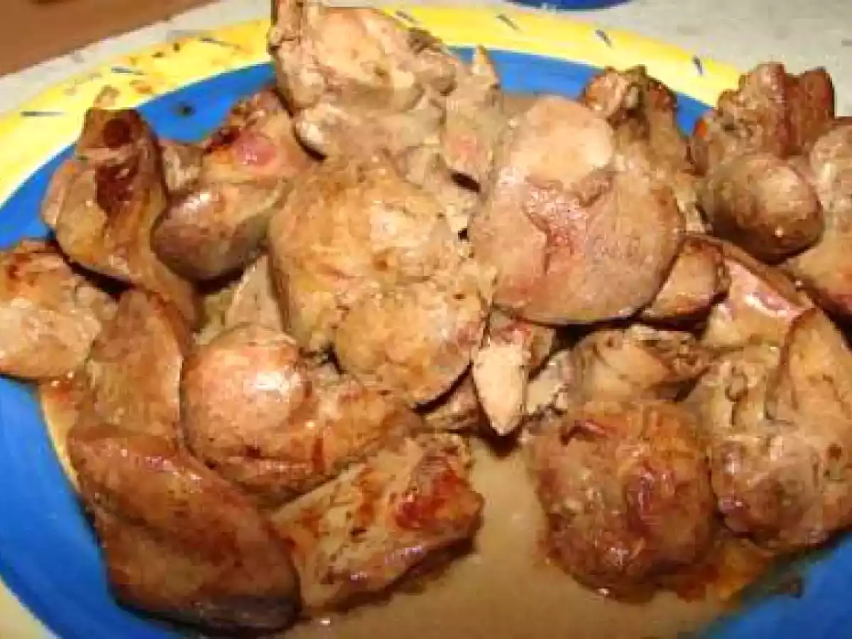 Terrine maison de foies de volaille au cognac