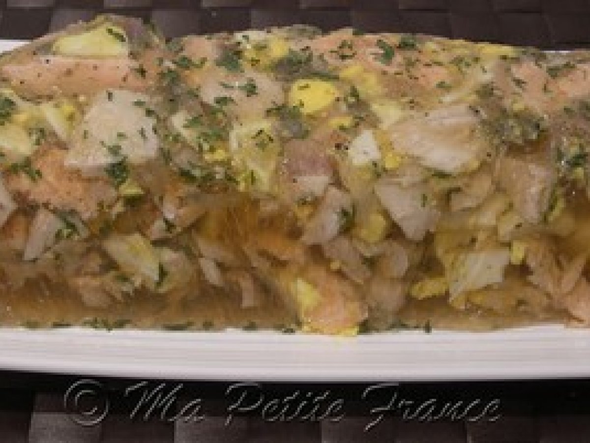 Terrine maison de saumon et thazard Recette Ptitchef