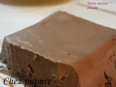 Terrine marrons chocolat