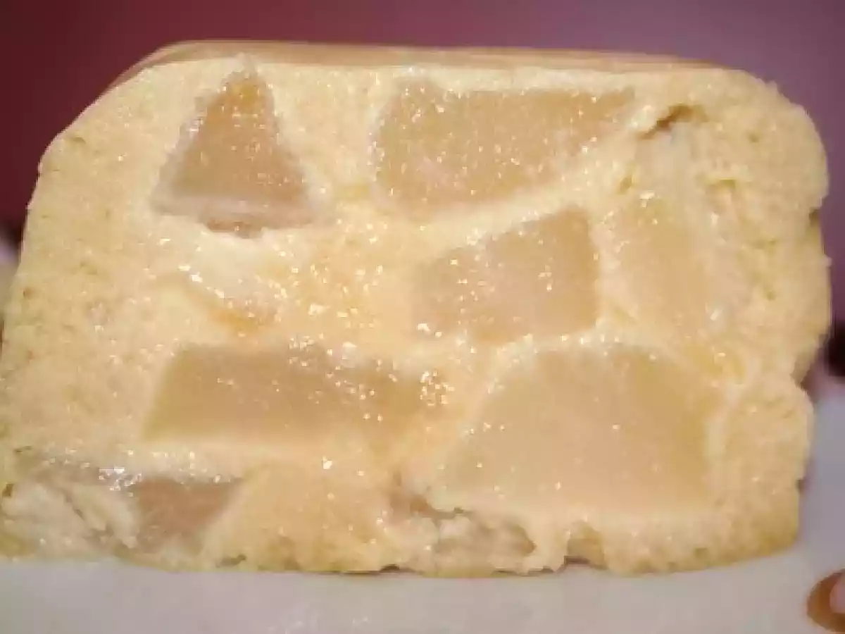 Terrine poire/amande de Sophie Dudemaine