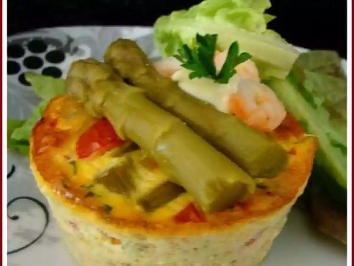 Terrines d'asperges aux crevettes - photo 2