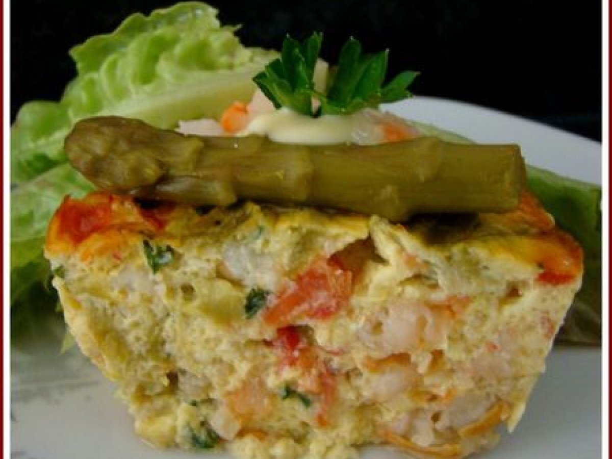 Terrines d'asperges aux crevettes Recette Ptitchef