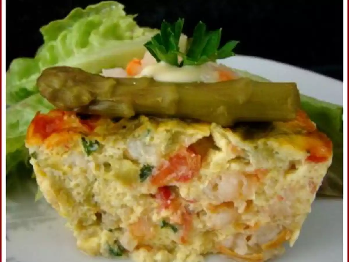 Terrines d'asperges aux crevettes - photo 3