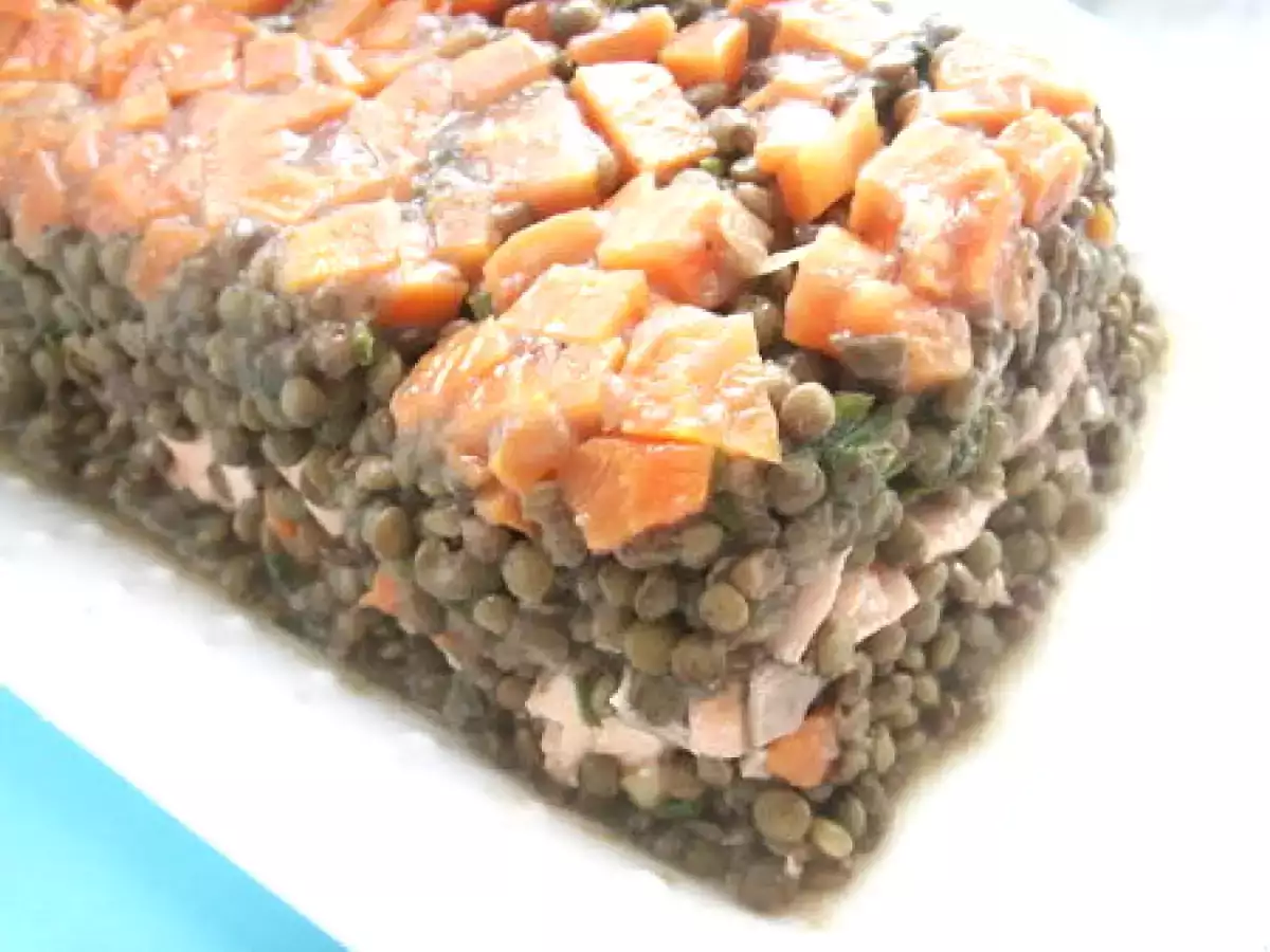 Terrines de lentilles vertes au saumon - photo 3