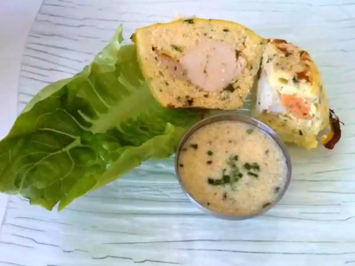 Terrines de poisson et Saint Jacques aux herbes - photo 2