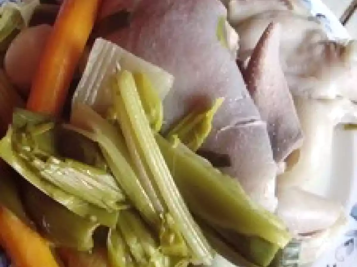 Tête de Veau et Pied de Veau aux Légumes d'Hiver - photo 5