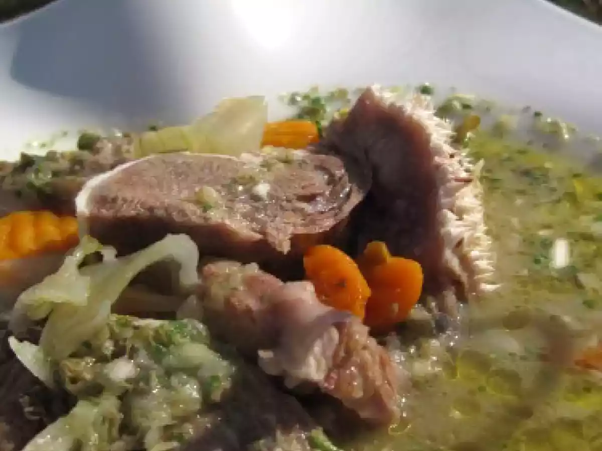 Tête de veau sauce gribiche