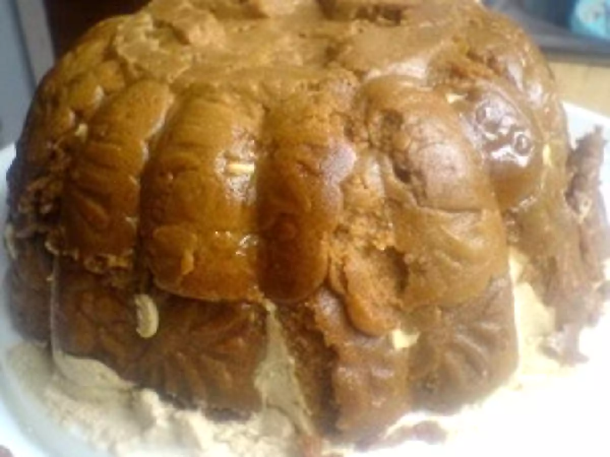 THE Charlotte à la Mousse aux Speculoos et aux Poires - photo 2