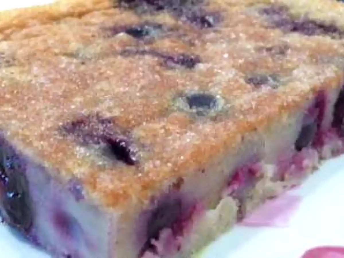 The clafoutis aux cerises