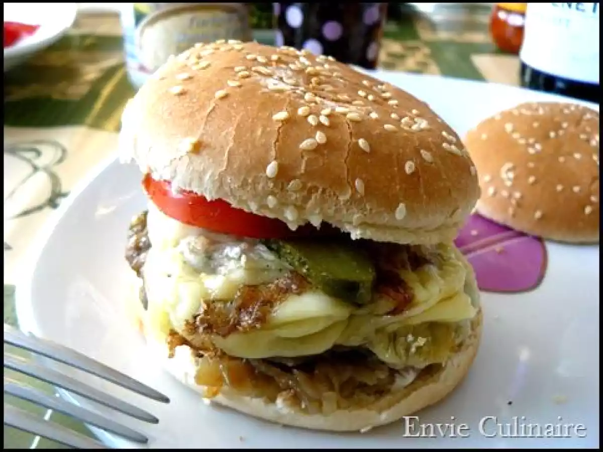 The hamburger de Jamie Oliver
