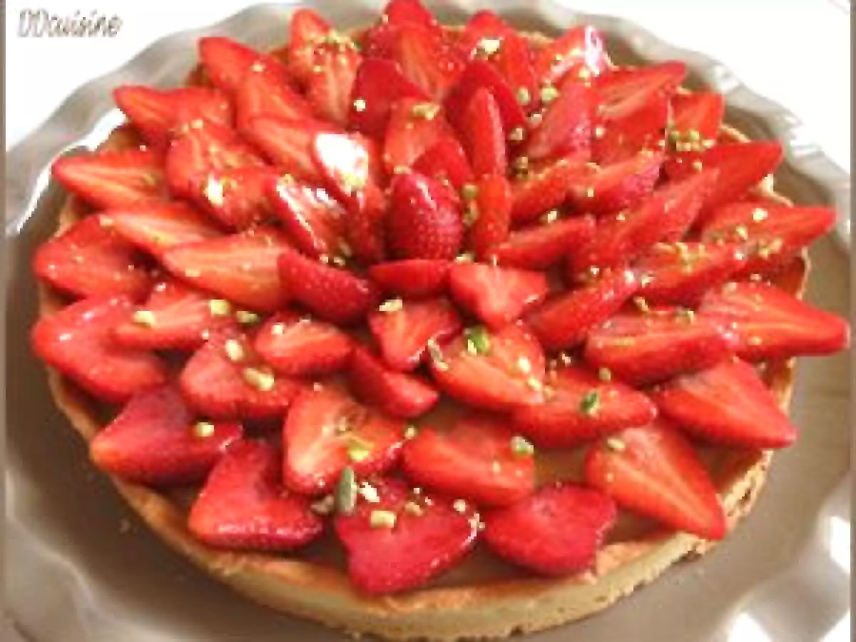 The tarte aux fraises (Pierre Hermé)
