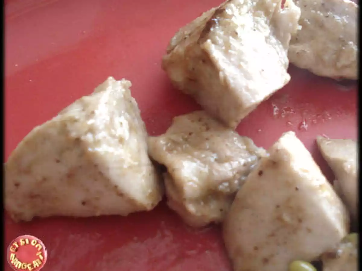 Thon rouge à la vanille et citron vert